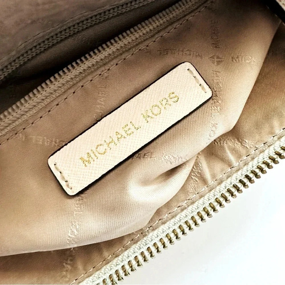 Micheal Kors Ciara Saffiano Leather Satchel/Crossbody Bag - Picture 11 of 16